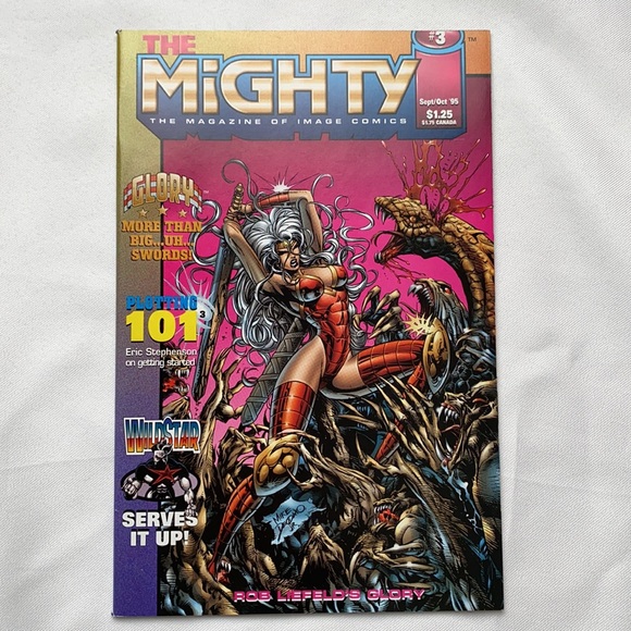 The Mighty Comic Book #3, Sept โ95, Image Comics Vintage - Picture 2 of 2